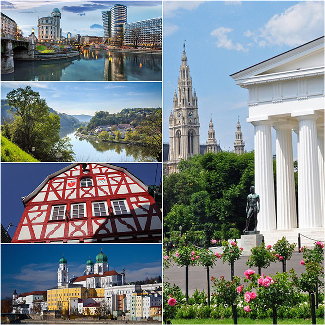 Impressionen von Passau und Wien